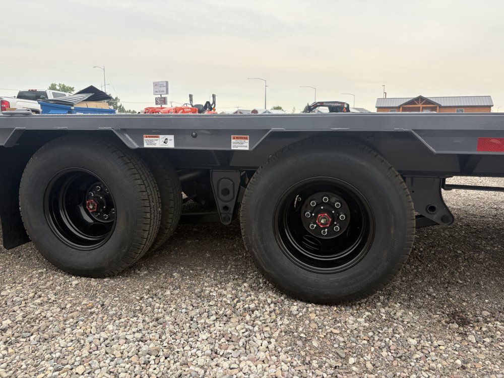 RawMaxx 102" X 34' Gooseneck Trailer, 24K, 10 Ply Tires 235/85/R16 - Dual Wheels, HD Maxx Ramps, Spa