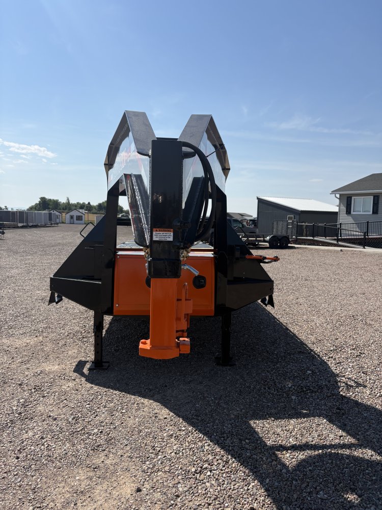 RawMaxx 102" X 32' Gooseneck Trailer, 24K, 10 Ply Tires 235/85/R16 - Dual Wheels, HD Maxx Ramps, Spa