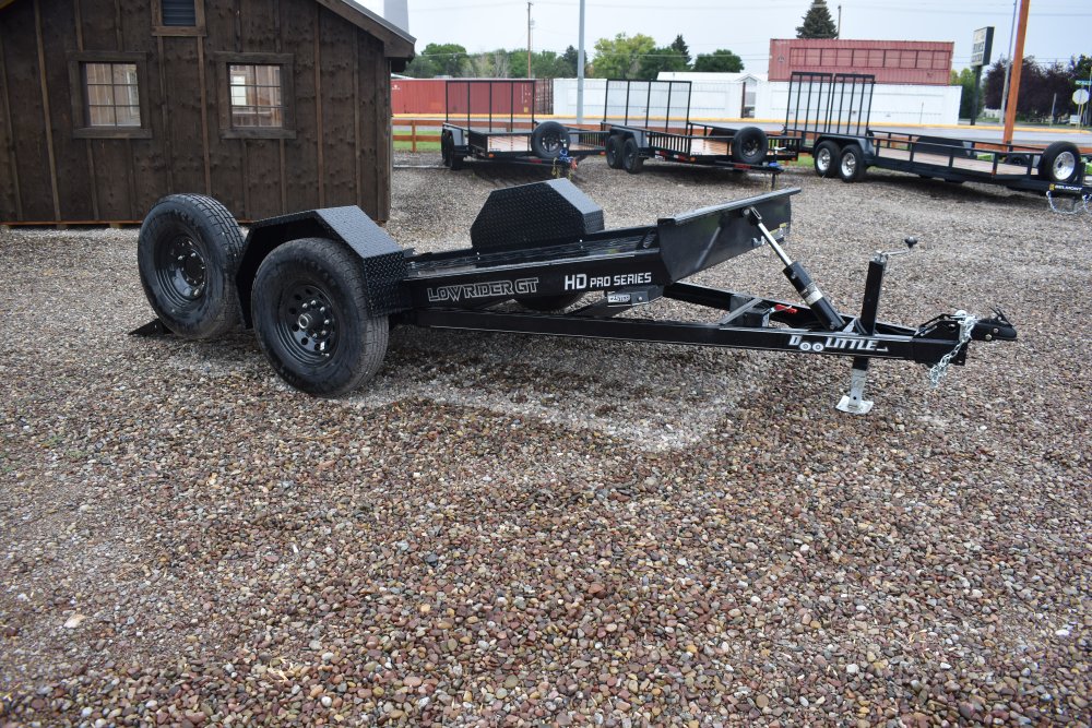 Doolittle 6'X12' 7K bumper pull tilt deck equipment trailer