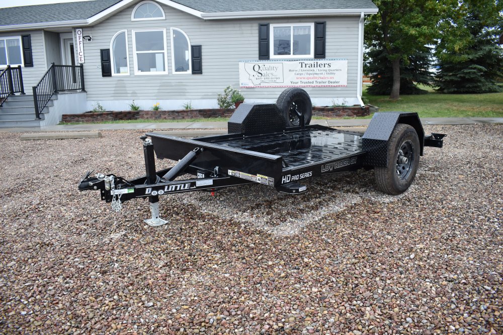 Doolittle 6'X12' 7K bumper pull tilt deck equipment trailer