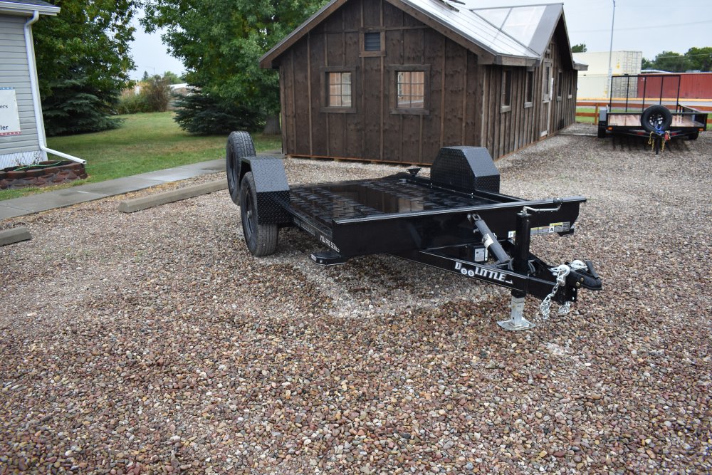 Doolittle 6'X12' 7K bumper pull tilt deck equipment trailer