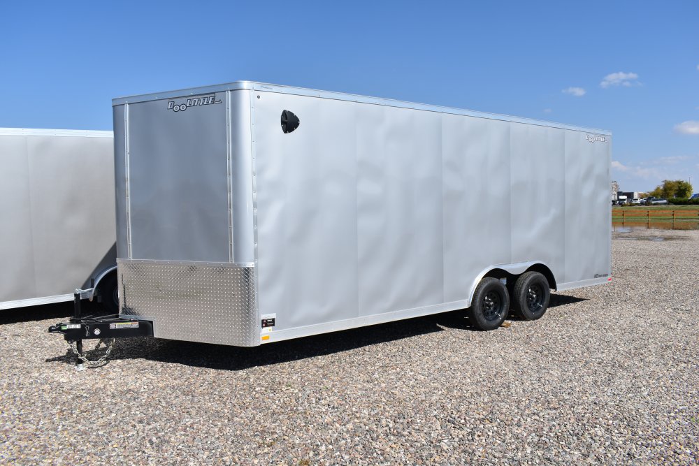Doolittle 8.5X20 14K Enclosed cargo trailer, rear ramp door, torsion axles