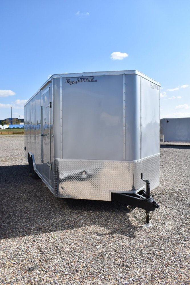 Doolittle 8.5X20 7K Enclosed cargo trailer, rear ramp door, torsion axles