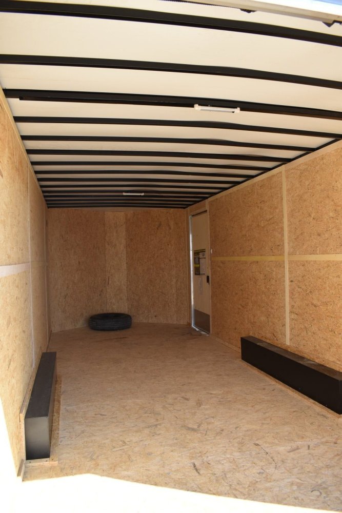 Doolittle 8.5X20 7K Enclosed cargo trailer, rear ramp door, torsion axles