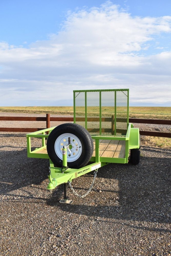 UT508TT-3K Belmont Tube Top Utility Trailer,