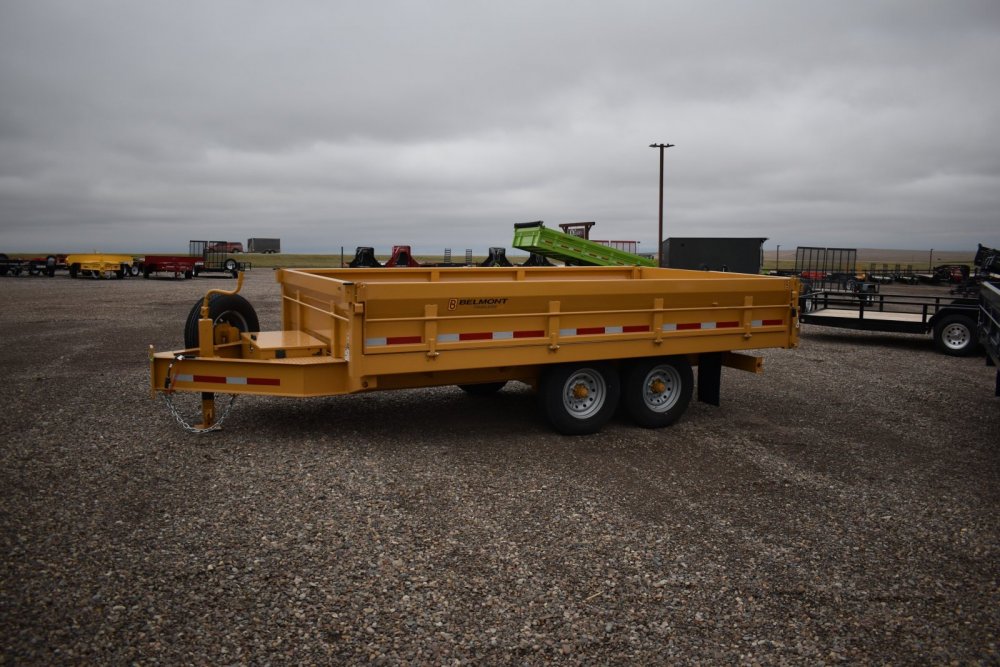 DT814DO-14K Deckover dump trailer