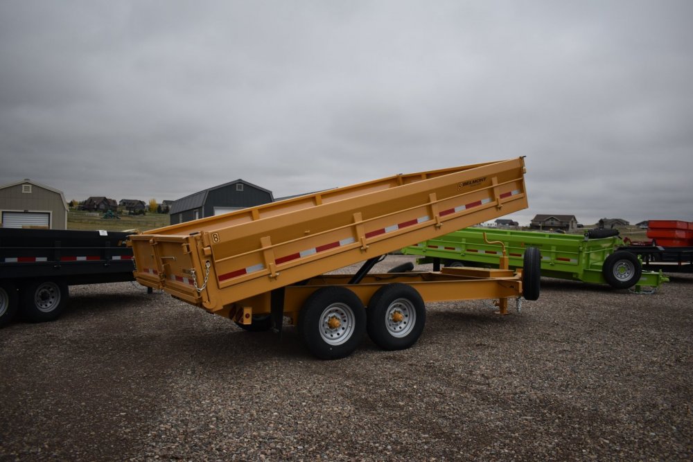 DT814DO-14K Deckover dump trailer