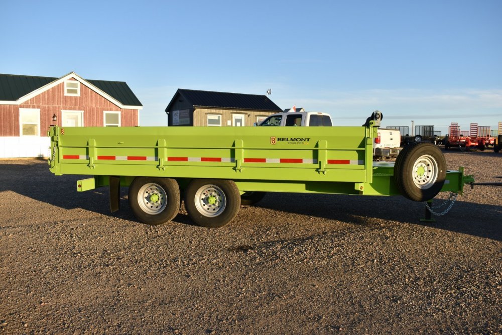 DT814DO-14K Deckover dump trailer