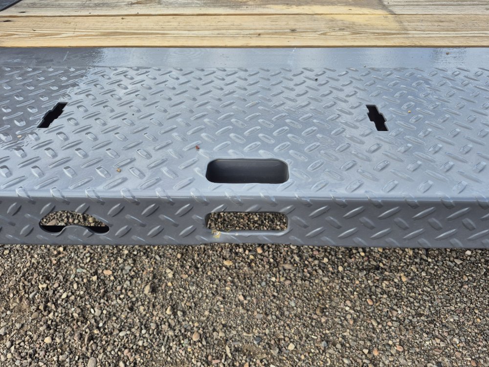 RawMaxx 8.5'X18' 10K Flatbed, Torsion Axles, 3' Dovetail w/Slide Out Ramps, Drive-Over Fenders, X Tr