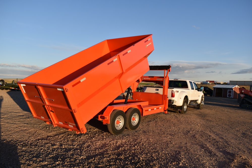 RODT12-14K Roll off dump trailer. (Dumpster not included)