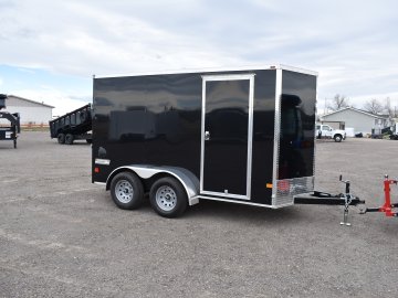 Haulmark 6'X12' 7K cargo trailer, ST205/75R15 Radial tires, spare tire