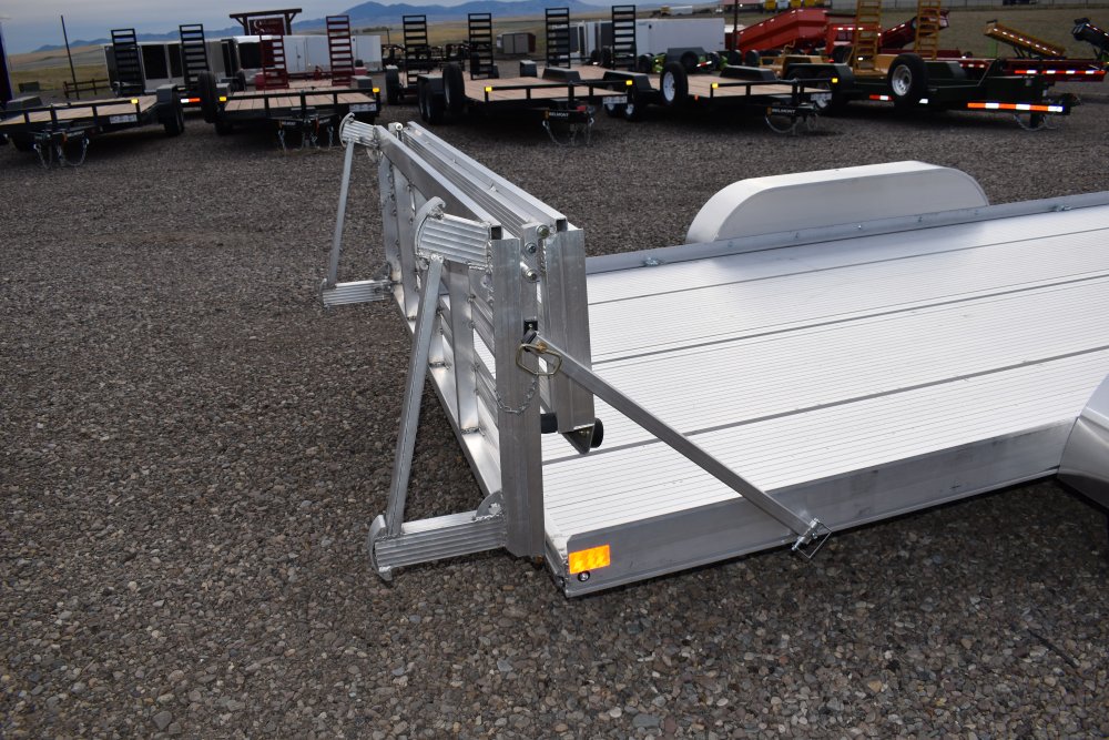 Triton 81"X16' 7K Aluminum Utility Trailer (Fit Series) extruded alum decking, torsion axles, ST205/