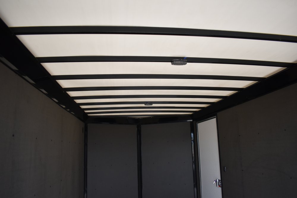 Haulmark 7'X14' 7K cargo trailer, ST205/75R15 Radial tires, spare tire, LED lights