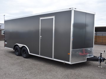 Haulmark 8'6" X 20' 10K cargo trailer, ST225/75R15 Radial tires, spare tire, LED lights