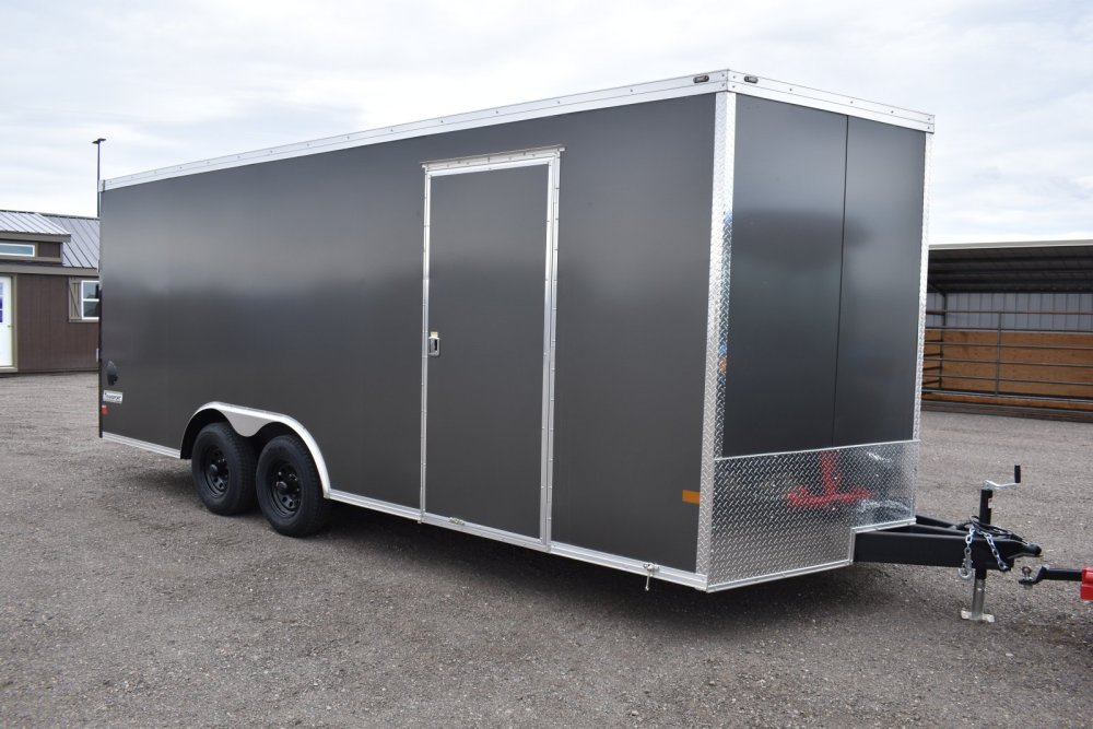 Haulmark 8.5 X 20' 10K cargo trailer, ST225/75R15 Radial tires, spare tire, LED lights