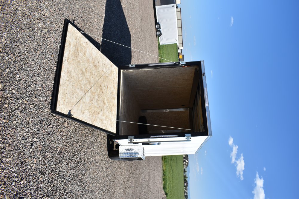 Formula Traverse 5'X10' 3K single axle enclosed cargo trailer w/rear ramp door
