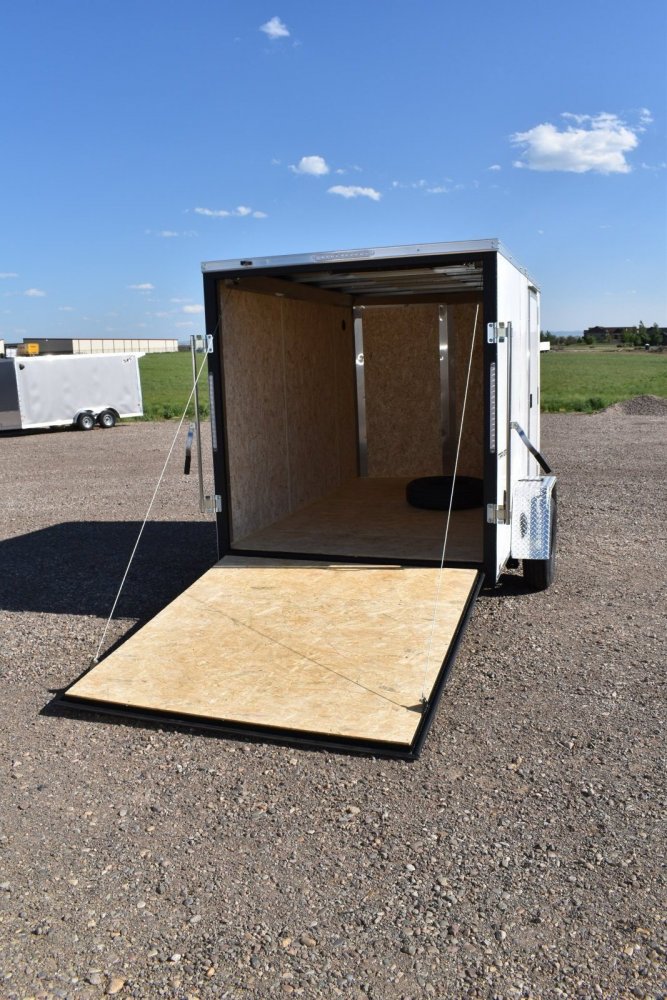 Formula Traverse 6'X10' 3K single axle enclosed cargo trailer w/rear ramp door