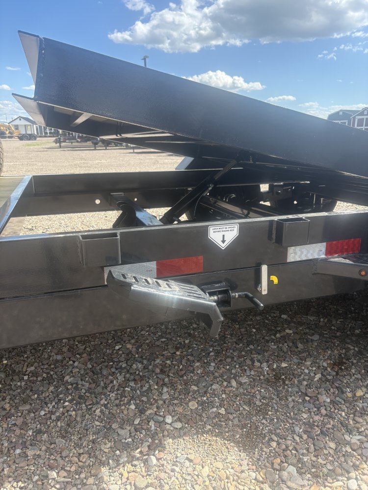 Hillcrest 82"X22' 14K bumper pull tilt deck Equipment Trailer, deck-16' tilt, 6' fixed