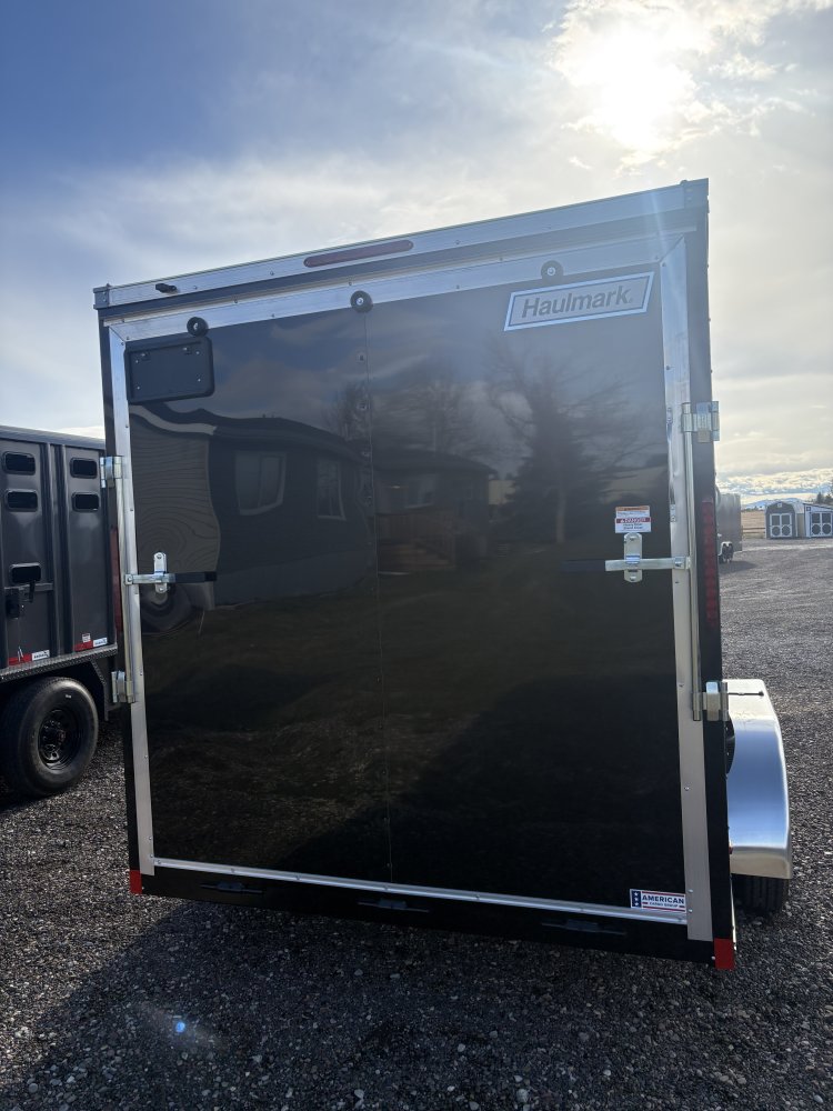 Haulmark 7'X14' 7K cargo trailer, ST205/75R15 Radial tires, spare tire, LED Lights