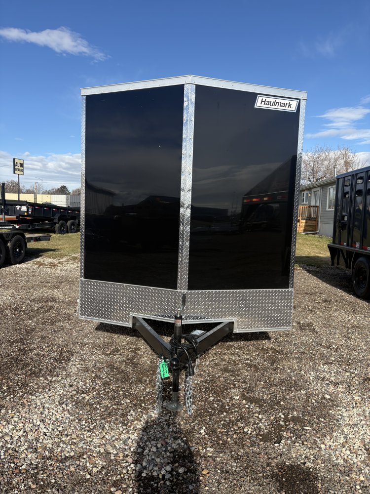 Haulmark 7'X14' 7K cargo trailer, ST205/75R15 Radial tires, spare tire, LED Lights