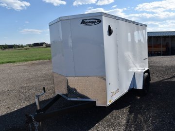 Formula Traverse 6'X12' 3K single axle enclosed cargo trailer w/rear ramp door