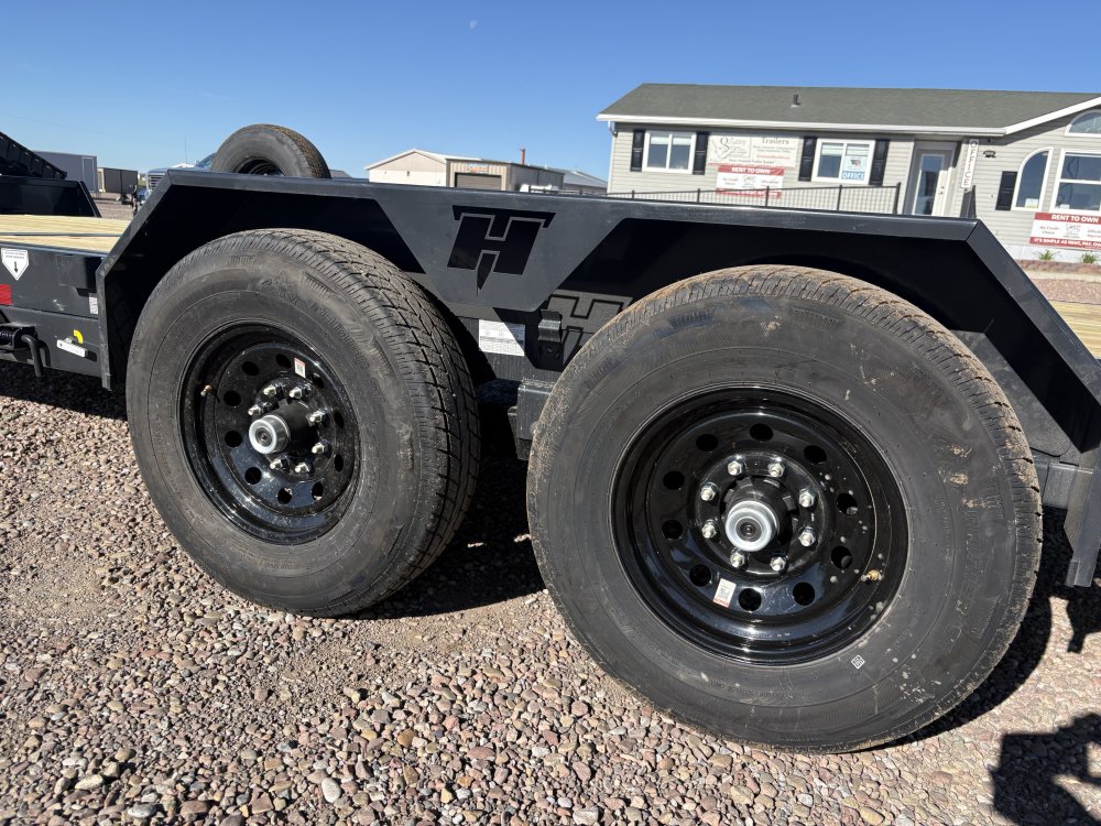 Hillcrest 82"X22' 14K bumper pull tilt deck Equipment Trailer, deck-16' tilt, 6' fixed