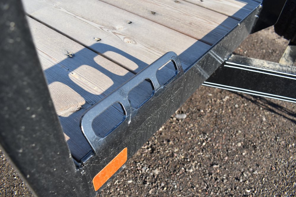 Double A 7X14 -7K Utility Trailer, 4' Ramp gate, spare tire & mount