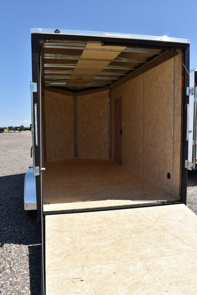 Formula Conquest 7X14 7K enclosed cargo trailer, rear ramp door, LED lights