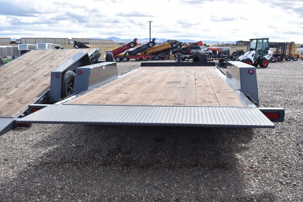 Walton TSX208-20B 16K (85"X20') Bumper pull tilt deck equipment trailer,