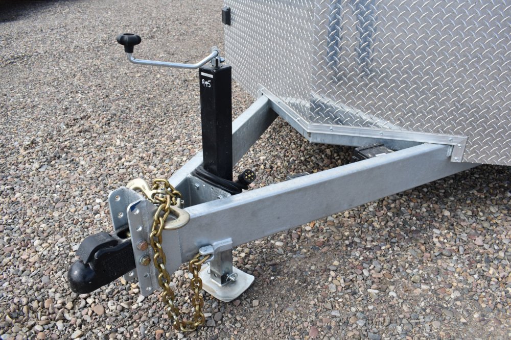 Celltech 7X16 10K Cargo trailer, hot dipped galvanized frame, all steel (celltech metals) panel cons