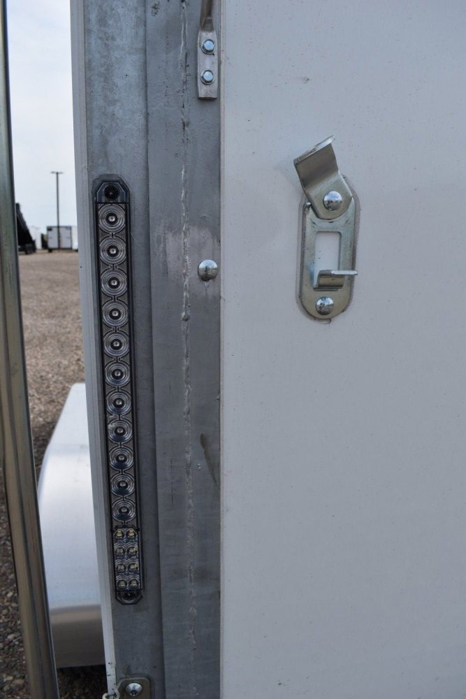Celltech 7X16 10K Cargo trailer, hot dipped galvanized frame, all steel (celltech metals) panel cons