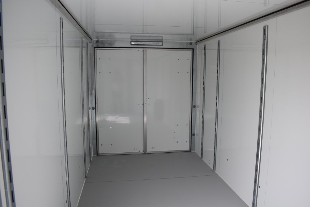Celltech 7X16 10K Cargo trailer, hot dipped galvanized frame, all steel (celltech metals) panel cons