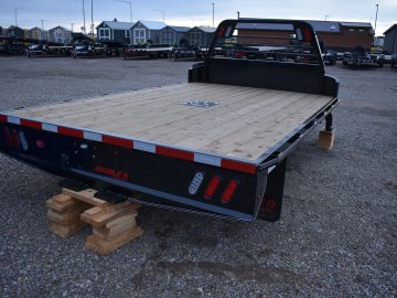 Double A 8'x12' Truck Deck, Fits cab & chassis, 2 5/16 flip over ball, headache rack lights