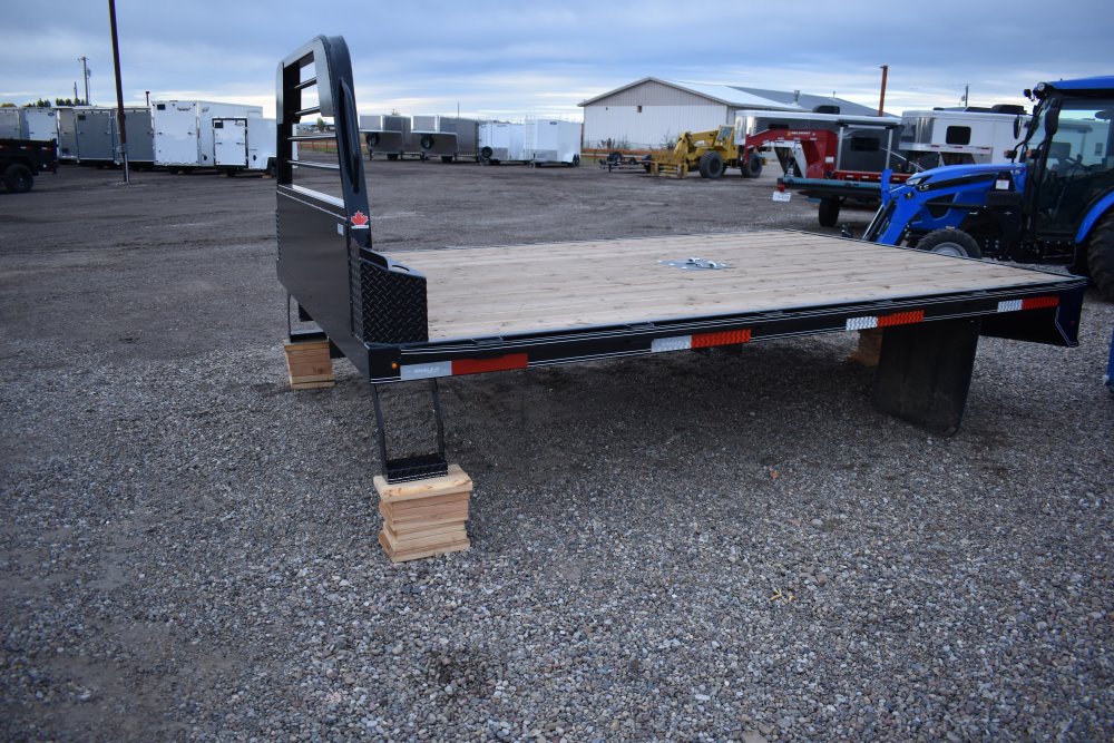 Double A 8'x12' Truck Deck, Fits cab & chassis, 2 5/16 flip over ball, headache rack lights
