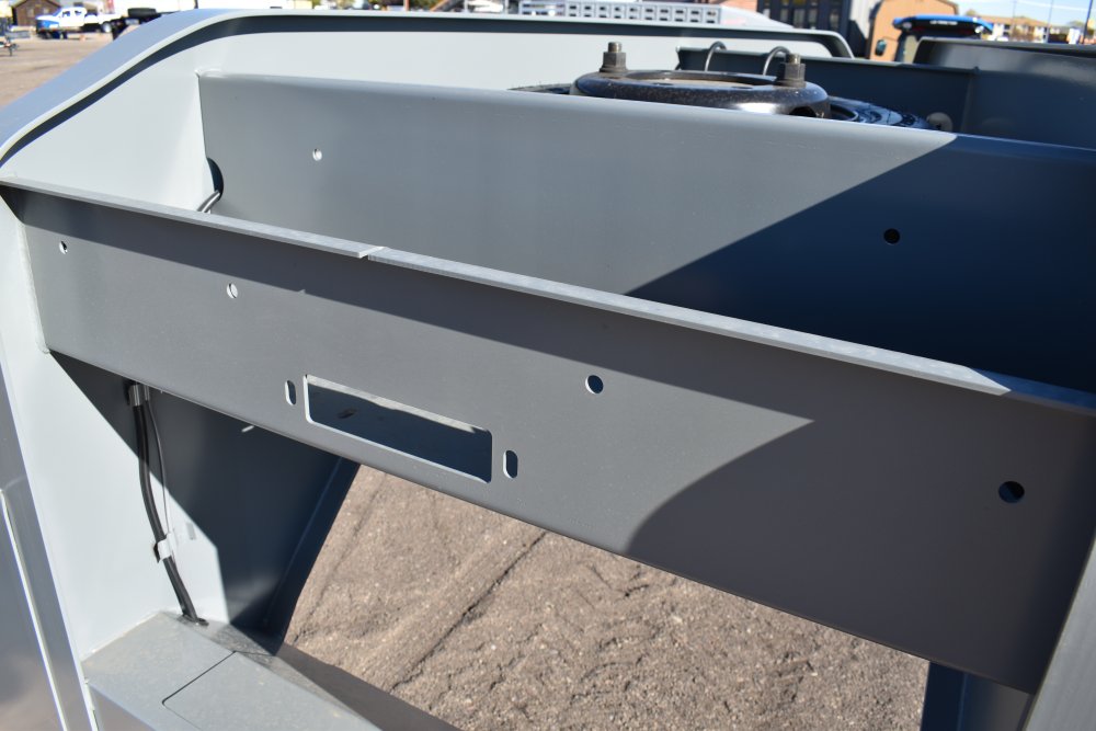 Double A 102"X32' 30K deck over gooseneck trailer, hydraulic jacks, LED work lights