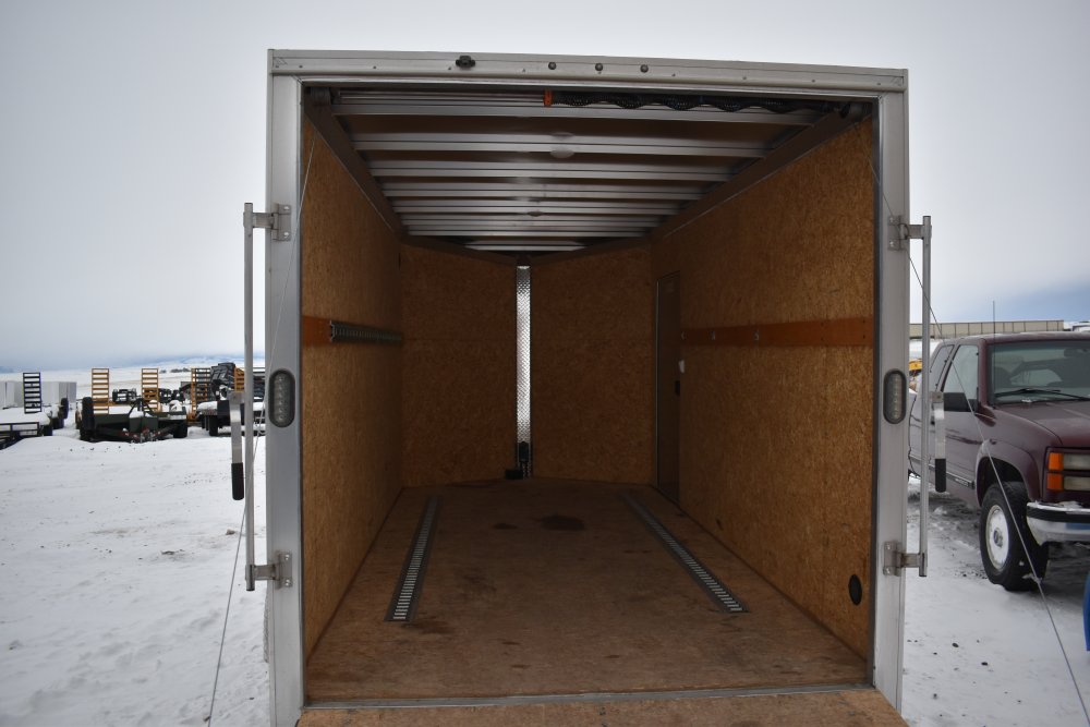 Stealth C7X14 S 7K (7'X14'X82") Used cargo trailer, e-track on floor, LED lights