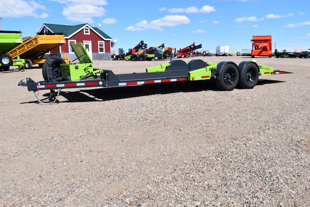 FCH8022 - 80" x 22' 14K Tandem axle knuckled a-frame