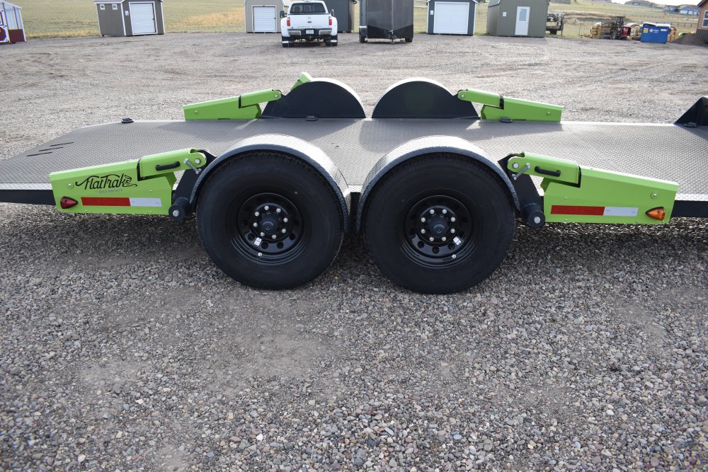 Flattrack FCH8022 - 80" x 22' 14K By Belmont, knuckled a-frame, ST235/80R16 "E" tires,