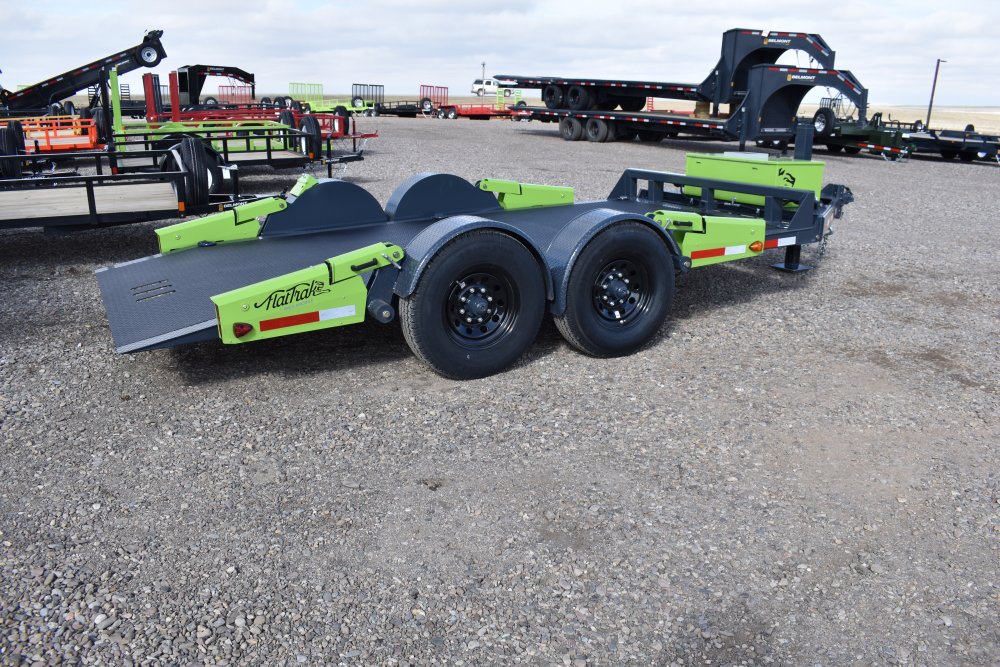 Flattrack FCH8022 - 80" x 22' 14K By Belmont, knuckled a-frame, ST235/80R16 "E" tires, spare tire, 1