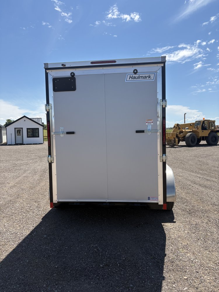 Haulmark 6'X12' 7K cargo trailer, ST205/75R15 Radial tires, spare tire, LED lights