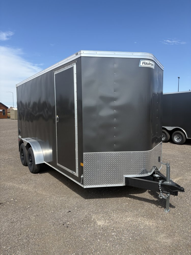 Haulmark 7'X16' 10K cargo trailer, ST225/75R15 Radial tires, spare tire, LED lights