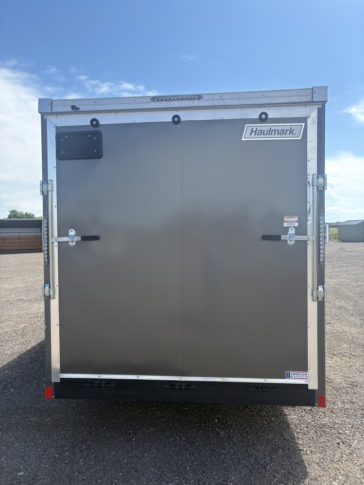 Haulmark 7'X16' 10K cargo trailer, ST225/75R15 Radial tires, spare tire, LED lights