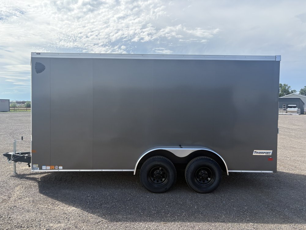 Haulmark 7'X16' 10K cargo trailer, ST225/75R15 Radial tires, spare tire, LED lights