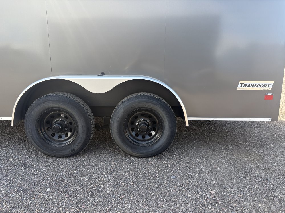 Haulmark 7'X16' 10K cargo trailer, ST225/75R15 Radial tires, spare tire, LED lights