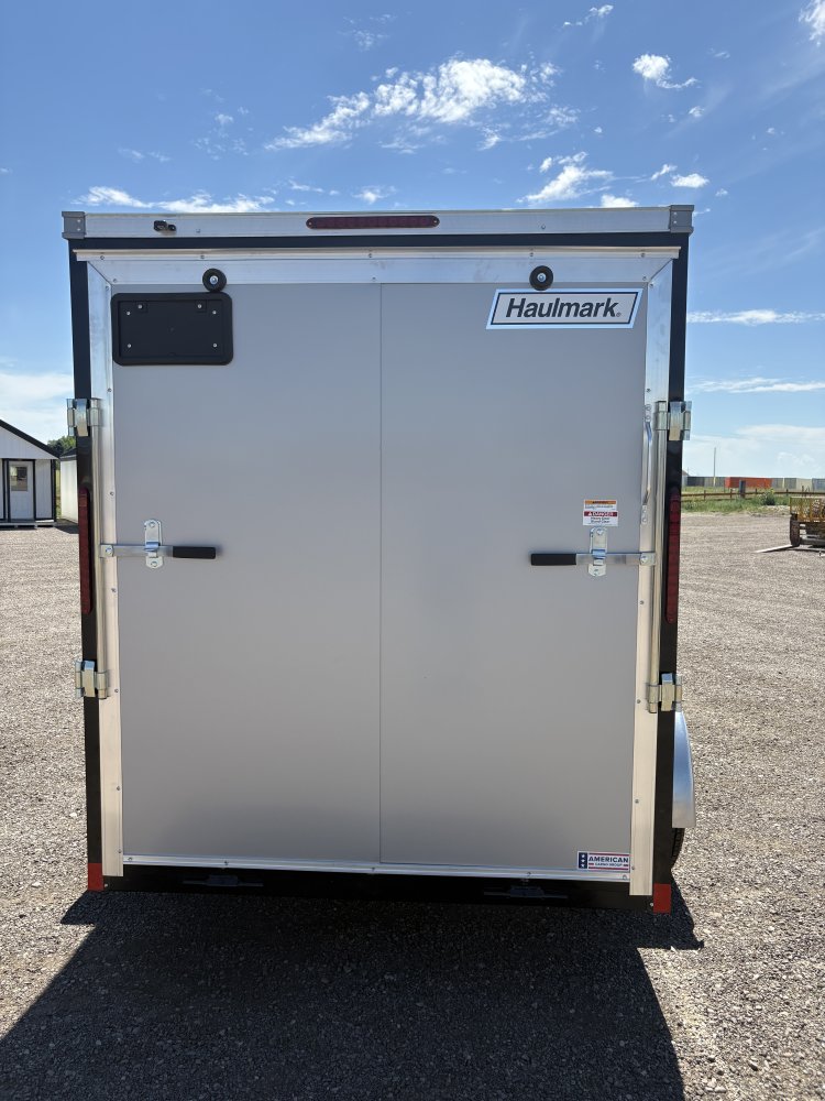 Haulmark 6'X10' 3.5K cargo trailer, ST205/75R15 Radial tires, spare tire