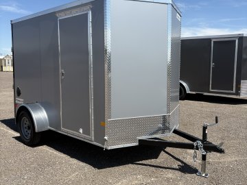 Haulmark 6'X10' 3.5K cargo trailer, ST205/75R15 Radial tires, spare tire