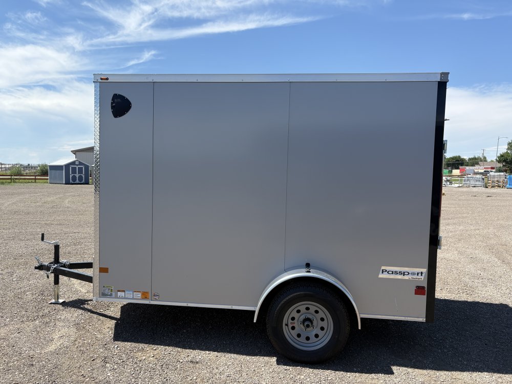 Haulmark 6'X10' 3.5K cargo trailer, ST205/75R15 Radial tires, spare tire