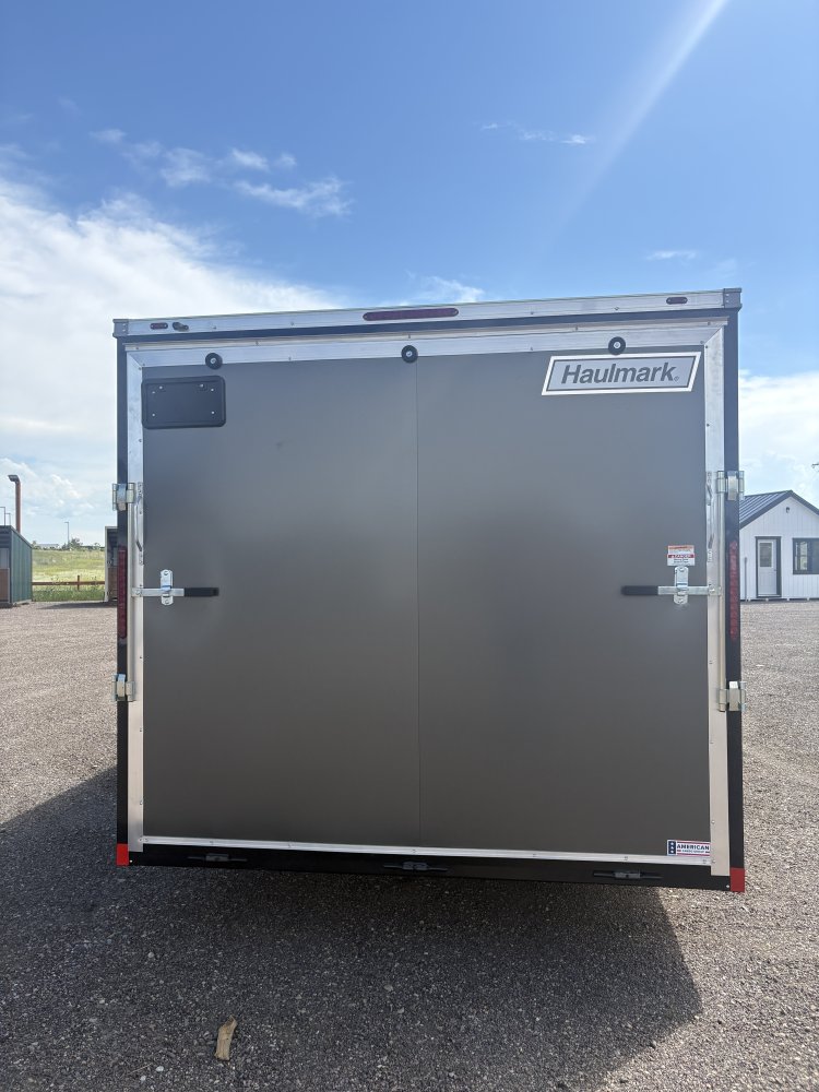 Haulmark 8.5 X 20' 10K cargo trailer, ST225/75R15 Radial tires, spare tire, LED lights