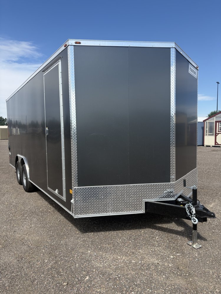 Haulmark 8.5 X 20' 10K cargo trailer, ST225/75R15 Radial tires, spare tire, LED lights