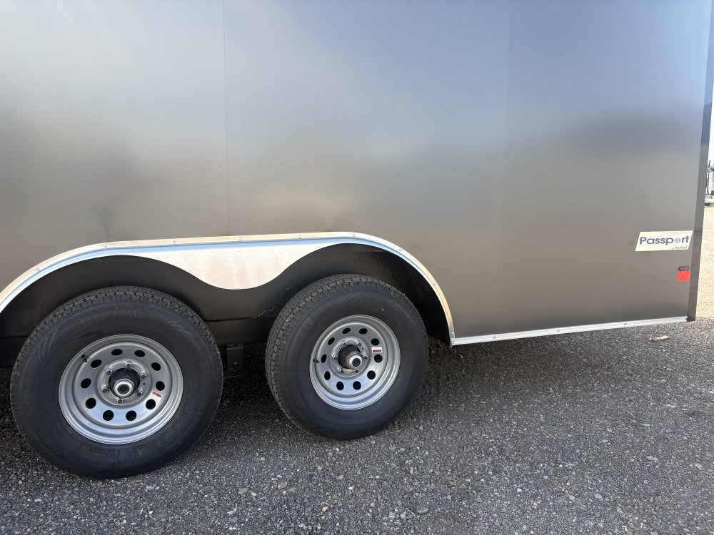 Haulmark 8.5 X 20' 10K cargo trailer, ST225/75R15 Radial tires, spare tire, LED lights